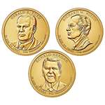 2016 D Presidential Dollar 3-Coin D Mint Uncircula
