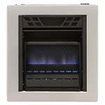 Dual Fuel Vent Free Blue Flame Heater - 10,000 BTU