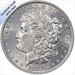 1878-1904 Morgan Silver Dollar BU Two Coins Bril-3