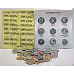 1993 50 Different Coins From 50 Different Countrie