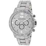 Mens Diamond Watches: Fully Iced Out Watch 1.25Ct