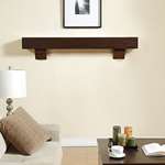 60-Inch Fireplace Shelf Mantel With Corbel Option