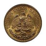 1945 Mexico 2 Pesos Gold Coin-Brilliant Uncirculat