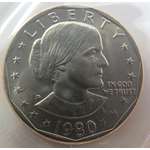 1980 D Susan B. Anthony Dollar Choice Uncirculated