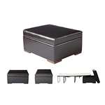 Paris Furniture Convertible Ottoman Sleeper