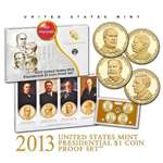 2013 S US Mint Presidential 1 Coin Proof Set OGP