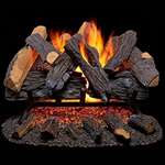 Vented Natural Gas Fireplace Log Set - 24 In., 55,