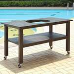Table For Large Ceramic Charcoal Kamado Grill And