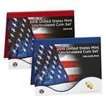 2015 United States Mint Uncirculated Coin Set U15