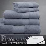 6-Piece Bath Towel Set-Mariabella Collection-Luxur