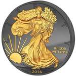 2016 United States Golden Enigma Walking Liberty 3