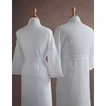Egyptian Cotton His By Hers Waffle Weave Robe-Pe-3