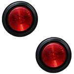 CL-22120-R2K Pair Of LED 2 And Round Red Clearance