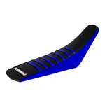 Ribbed Seat Cover For Yamaha YZF 250 By 450-Blue S