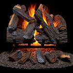 Vented Natural Gas Fireplace Log Set - 18 In., 45,