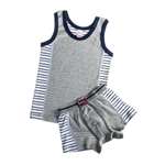 Kids By Soft Turkish Cotton Boys Tank Top And Boxe