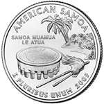 2009 P American Samoa State Quarter Choice Uncircu