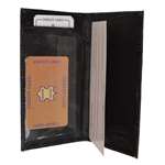 MARSHAL GENUINE LEATHER NEW CHECKBOOK COVERS CASE 