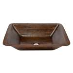 LREC19DB Hammered Bathroom Sink, Oil Rubbed Bronze