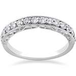 1/2 Ct Vivian Lab Grown Diamond Wedding Ring 14K W