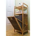 Bamboo Hamper Shelf-3