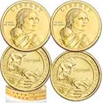 2017 P D Native American Sacagawea Sequoyah 2 Coin