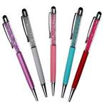 Slim Crystal Diamond Stylus And Ink Pen For Touc-3