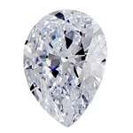 1.03 Ct. | Pear Shape | F-Ice Blue Color | VS2 Cla