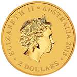 2018 AU Mini Roo 0.5G 99.99 Gold Bullion Coin Wi-3