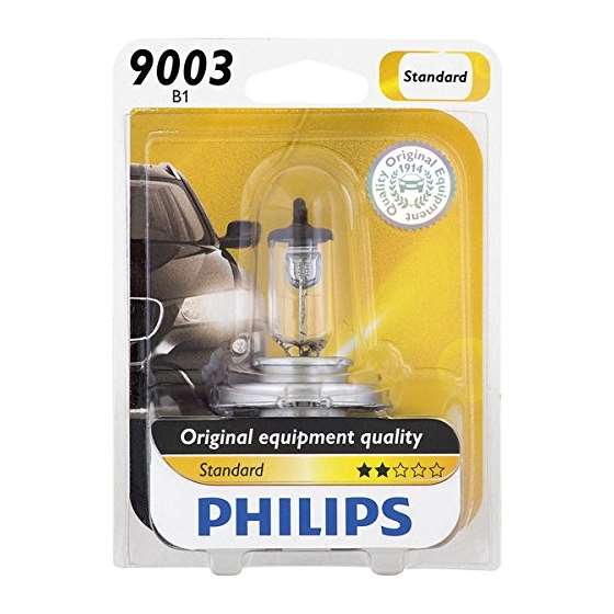 9003 Standard Halogen Replacement Headlight Bulb,