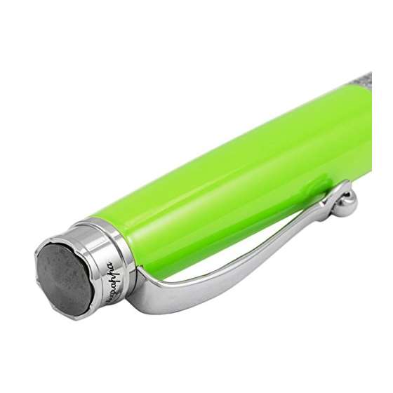 Piacere Chrome Lime Green Micro Ballpoint Pen IS-3