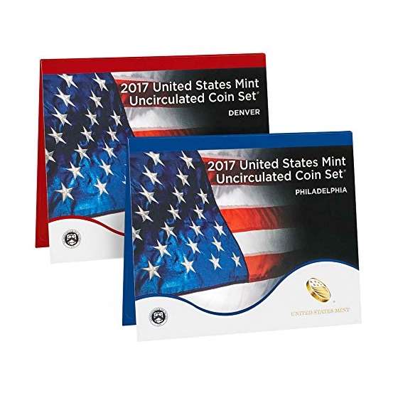 2017 United States Mint Uncirculated Coin Set 17RJ