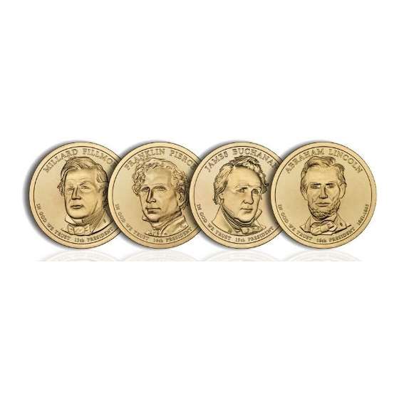 2010 P Presidential Dollar 2010 P Complete Set Of