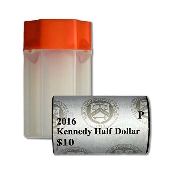 2016 P Kennedy Half Dollar US Mint Wrapped Roll Br