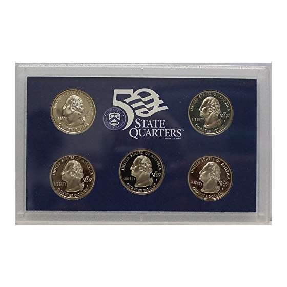 2002 S US Mint Proof Set Original Government Pac-3