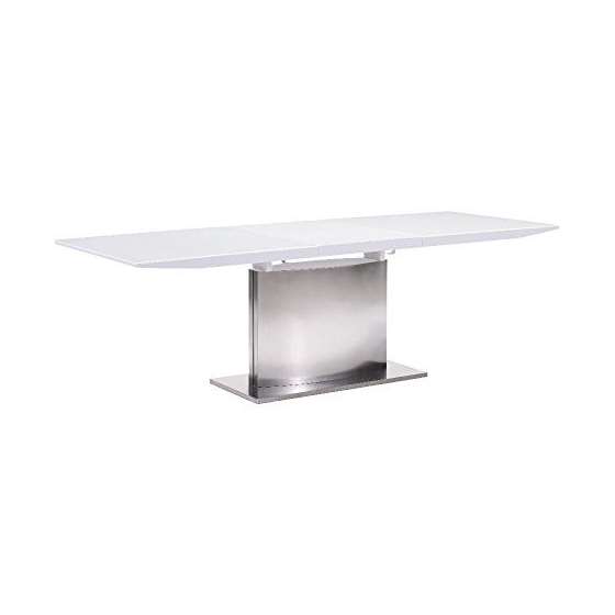 Pierrefonds Extension Table, White