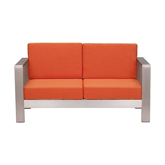 Cosmopolitan Sofa Cushion, Orange