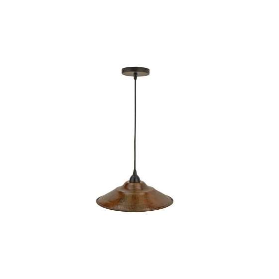 L400DB 13-Inch Large Hand Hammered Pendant Light,