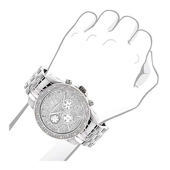 Mens Real Diamond Watch 0.25Ct-3