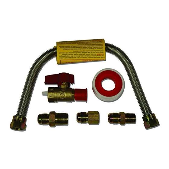 18 And Universal Gas Appliance Hook-Up Kit - 1/2 A
