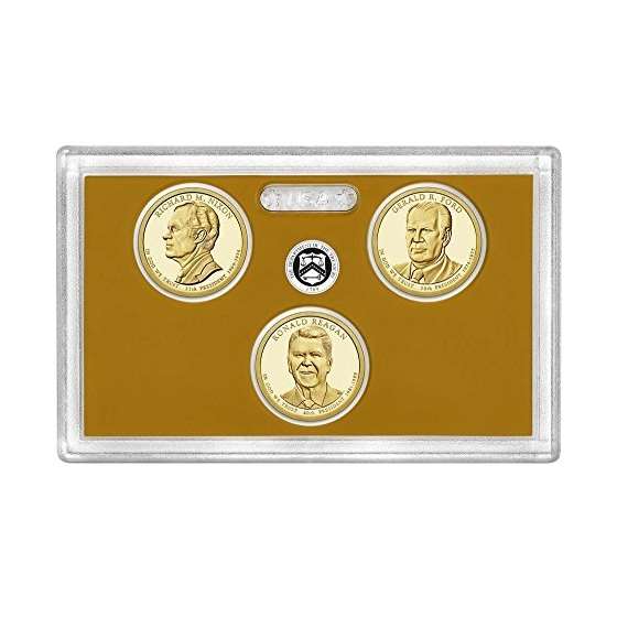 2016 US Mint Presidential 1 Coin Proof Set OGP 1-3