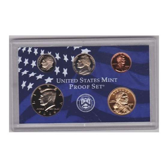 2000 S US Mint Proof Set Original Government Packa