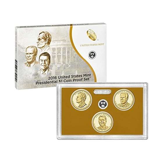 2016 US Mint Presidential 1 Coin Proof Set OGP 1 P