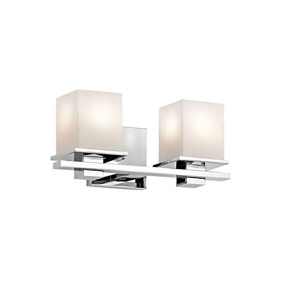 45150CH Tully 2-Light Vanity Fixture And Satin Etc
