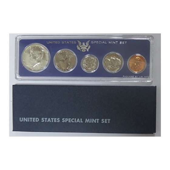 1966 P 1966 U.S. Mint-5 Coin Uncirculated Set With