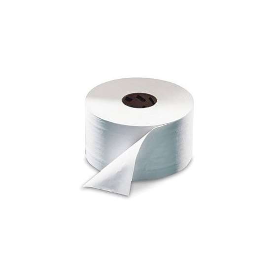 12024402 Mini Jumbo Bath Tissue Roll, 2-Ply, White