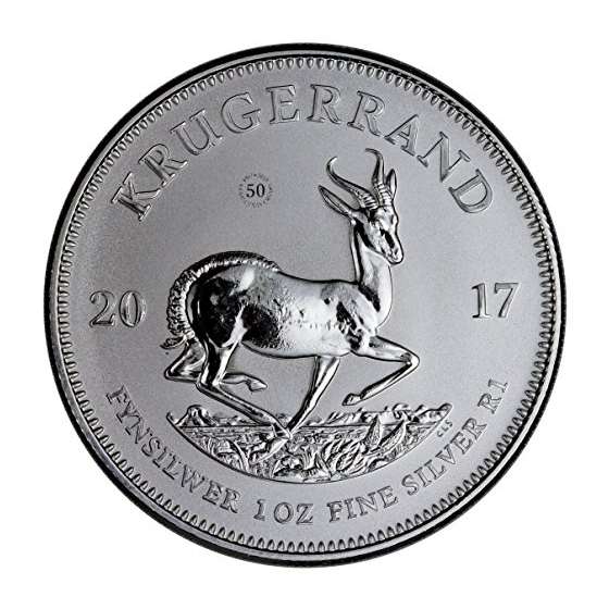 2017 ZA Silver Kruger Premium Uncirculated Coin 1