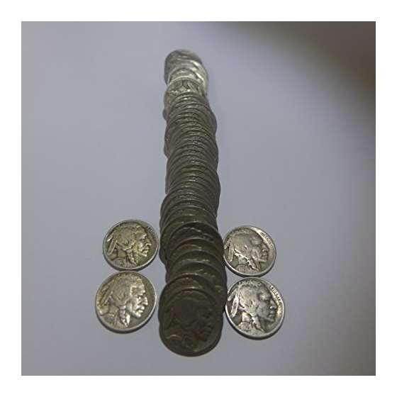 Buffalo Nickels Various Mint Marks 40 Pieces Full