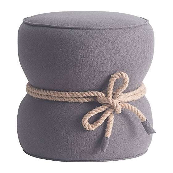 Tubby Ottoman, Beige