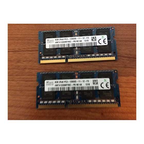 2Rx 8 PC3 12800S 8 GB SO-DIMM DDR3 SDRAM RAM HMT-3